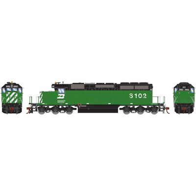 HO EMD SD40-2 Locomotive, BN #8102 HO EMD SD40-2 Locomotive, BN #8102