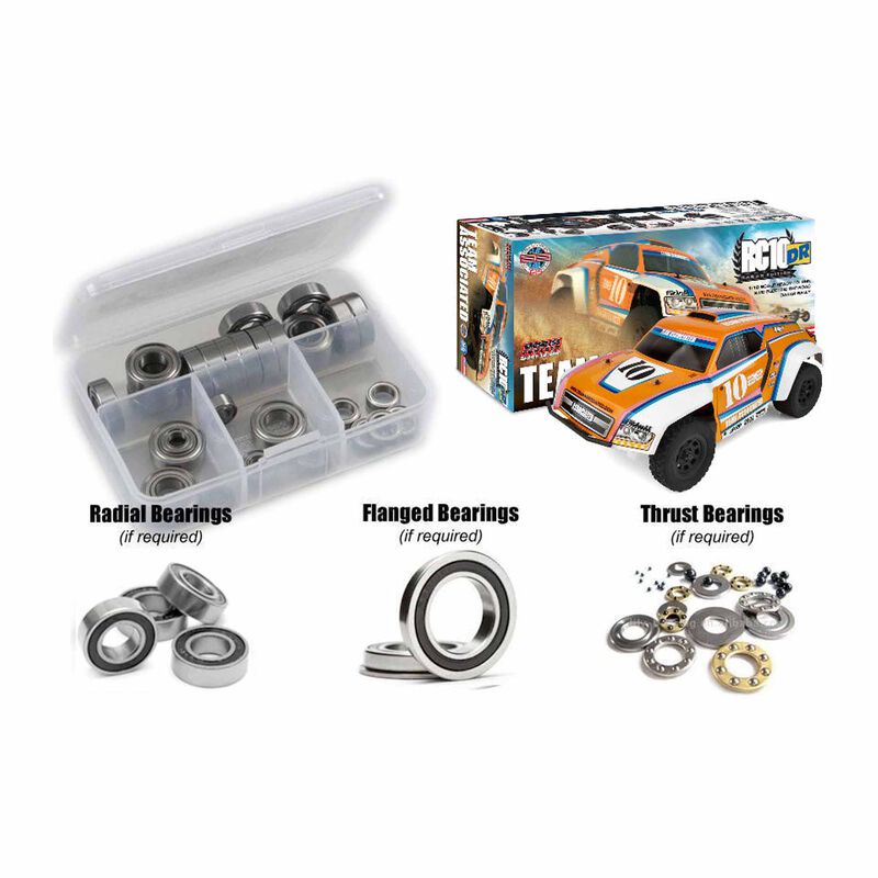 Associated RC10DR Desert Ed. 1/10th (#90052) Rubber Shielded Bearing Kit Associated RC10DR Desert Ed. 1/10th (#90052) Rubber Shielded Bearing Kit