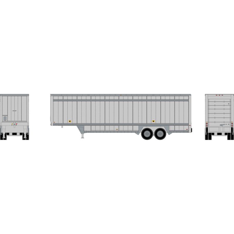 HO ATH 40' Drop Sill Trailer, Undecorated
