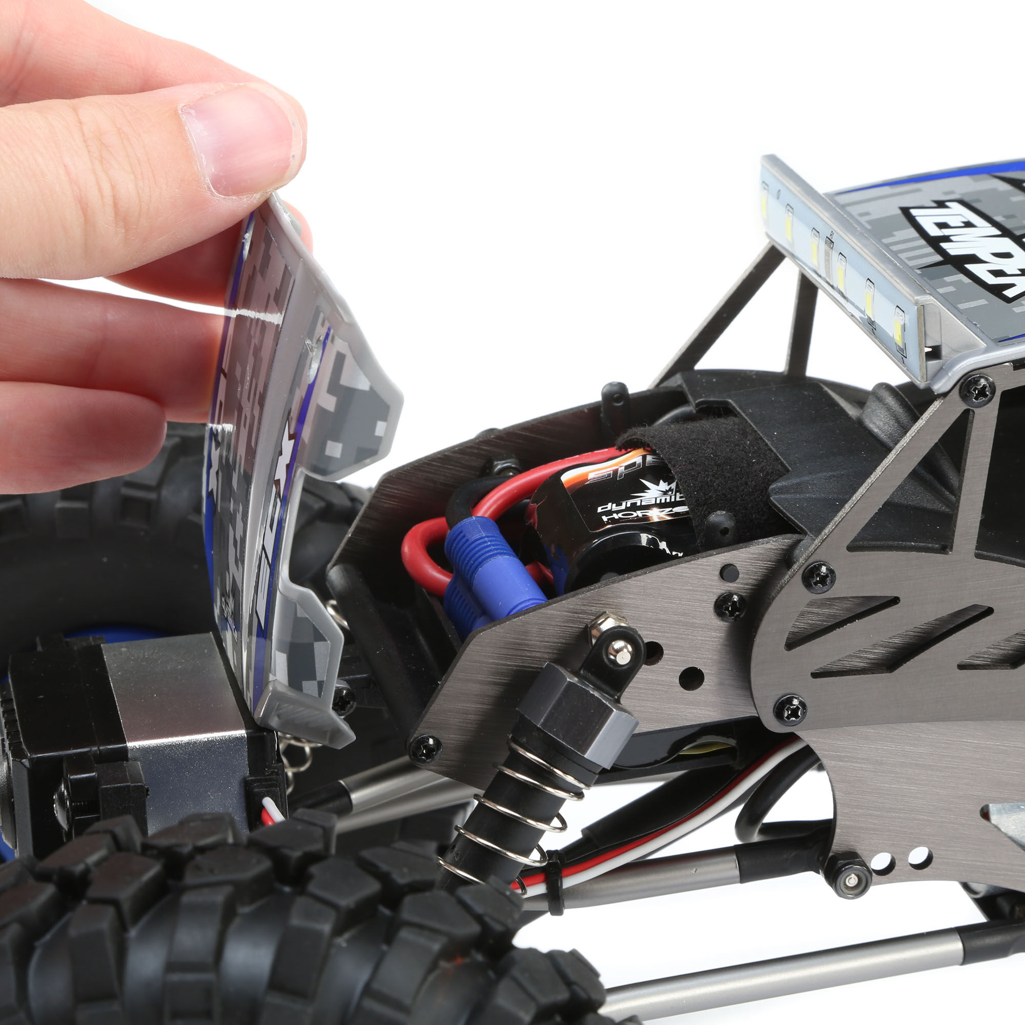 ECX 1/18 Temper 4WD Gen 2 Brushed RTR, Blue | Horizon Hobby