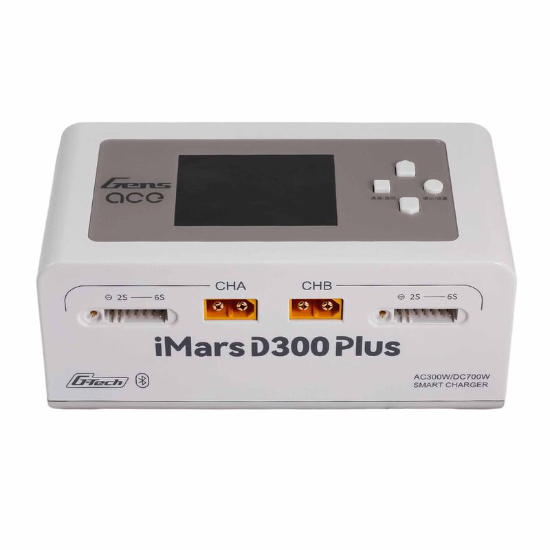 iMars D300 Plus G-Tech Charger with Bluetooth, White