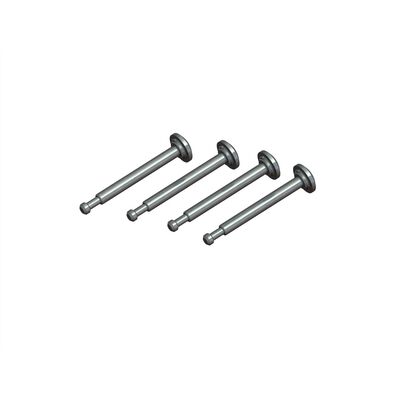 Shock Mount Pin 3x33mm Silver (4) Shock Mount Pin 3x33mm Silver (4)