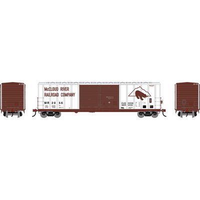 HO ATH 50' FMC 5077 Centered Double Door Box Car, MR #2056 HO ATH 50' FMC 5077 Centered Double Door Box Car, MR #2056