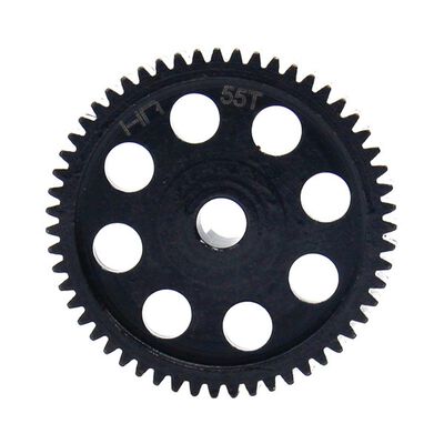 55T 0.5MOD Steel Spur Gear: Losi Mini No Prep 55T 0.5MOD Steel Spur Gear: Losi Mini No Prep