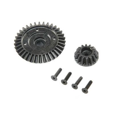 Ring and Pinion, Composite (Center Diff Only): 22X-4 Ring and Pinion, Composite (Center Diff Only): 22X-4