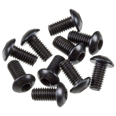 Hex Socket Button Head M3x6mm, Black (10) Hex Socket Button Head M3x6mm, Black (10)