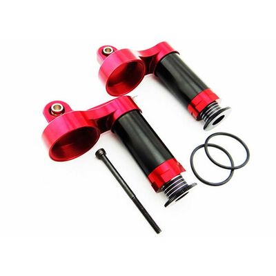 Red Aluminum Reservoir Shock Upgrade Kit: Losi DBXL (2) Red Aluminum Reservoir Shock Upgrade Kit: Losi DBXL (2)