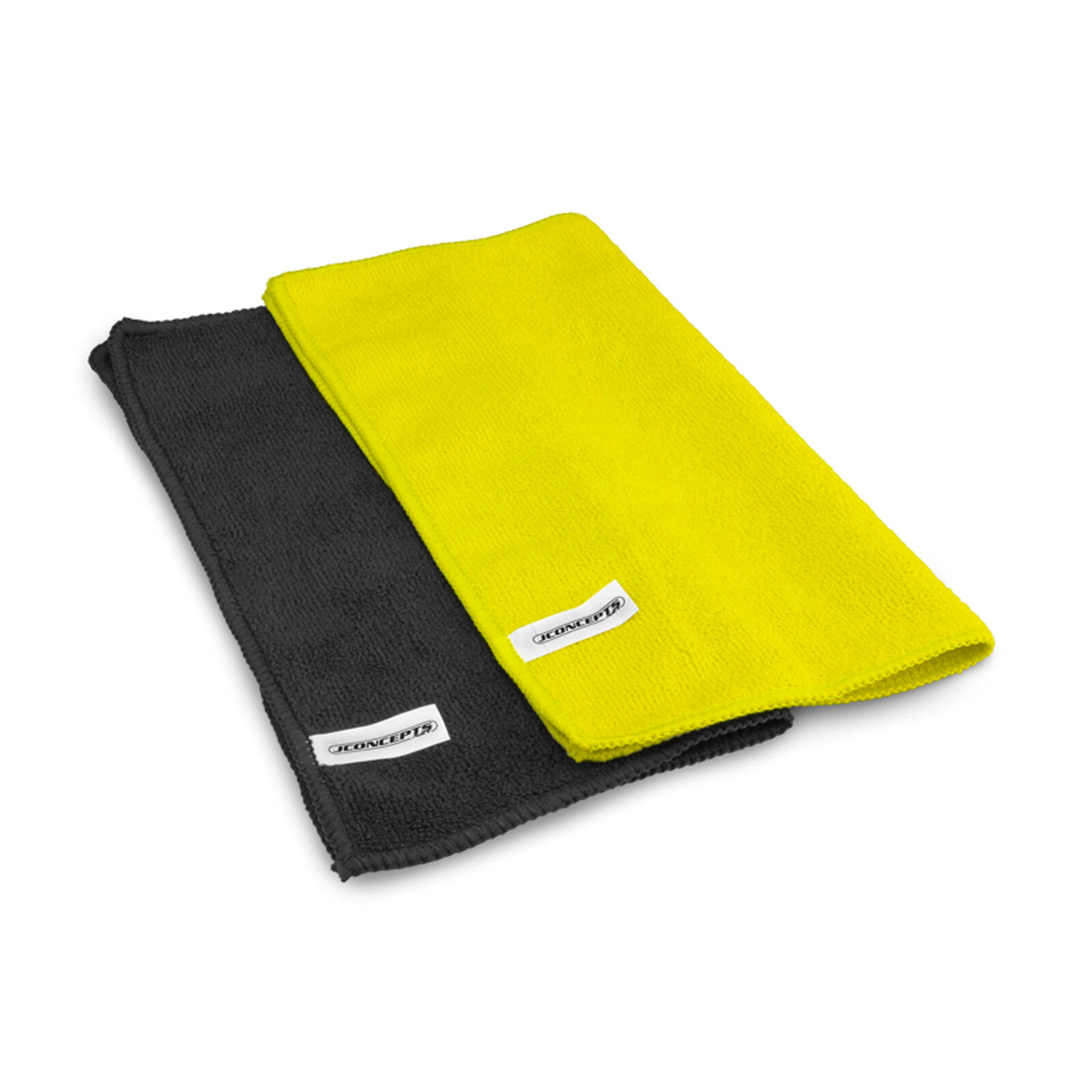 Dirt Racing Microfiber Towel Black & Yellow (2)