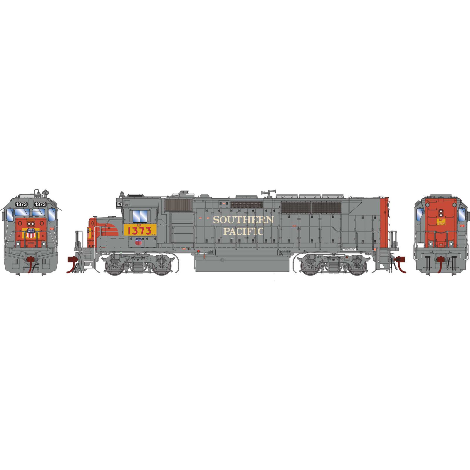 HO GP40P-2 Locomotive with DCC & Sound, UP #1373