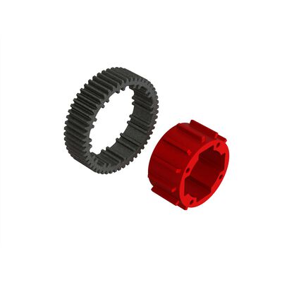 Aluminum Center Diff Case Set (1 Diff) Aluminum Center Diff Case Set (1 Diff)