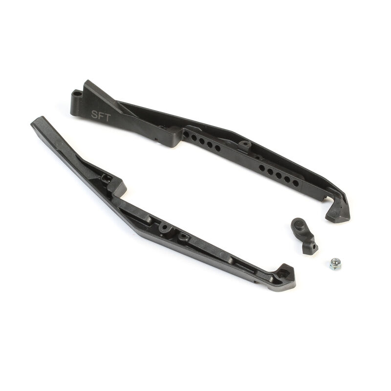 Garde-boue Avec Protection Latérale Team Losi Racing Pour SCTE 2.0 - 2 Pièces - Référence TLR231000