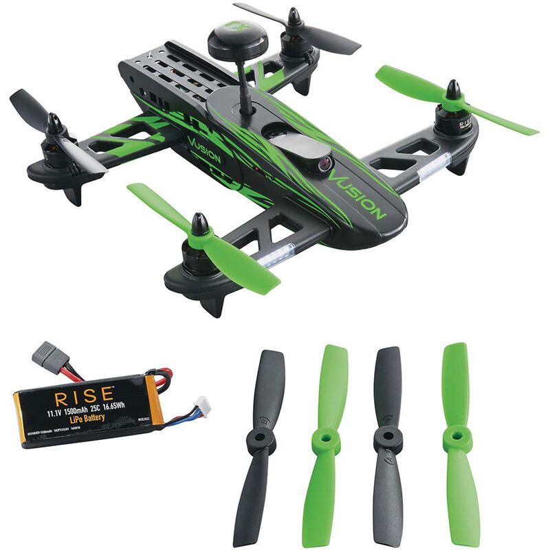 RISE Vusion 250 Racer FPV-R Racing Drone 200mW Horizon Hobby