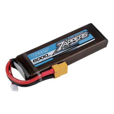 7.6V 6000mAh 2S 130C Zappers DR Stick Softpack LiHV Battery: XT90 7.6V 6000mAh 2S 130C Zappers DR Stick Softpack LiHV Battery: XT90