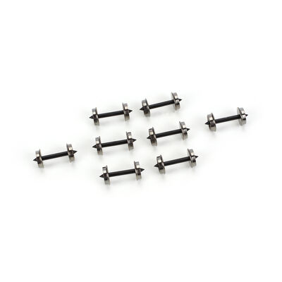 HO 33" Metal Wheelset, Short Axle (8) HO 33" Metal Wheelset, Short Axle (8)