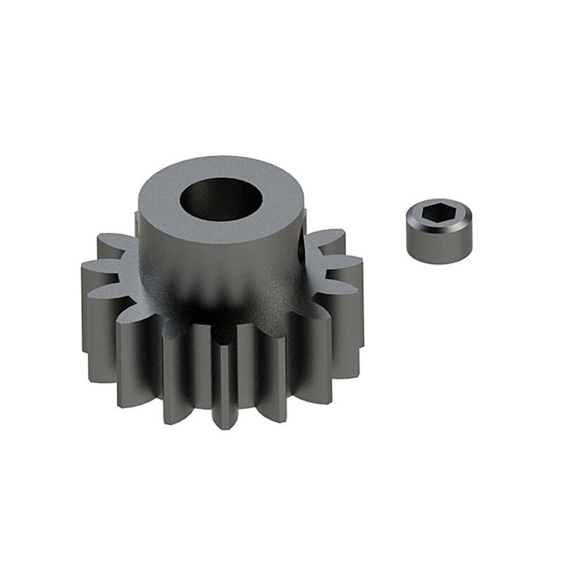 Steel Pinion Gear 15T Mod1 5mm
