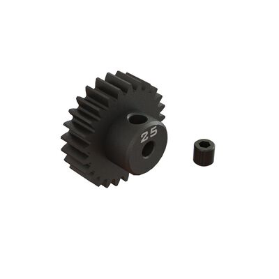 25T 0.8Mod 1/8" Bore CNC Steel Pinion Gear 25T 0.8Mod 1/8" Bore CNC Steel Pinion Gear