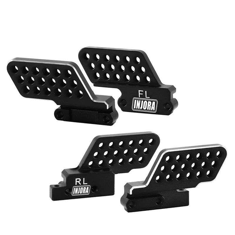 INJORA Aluminum Shock Mounts, 1/18 Traxxas TRX-4M (4)