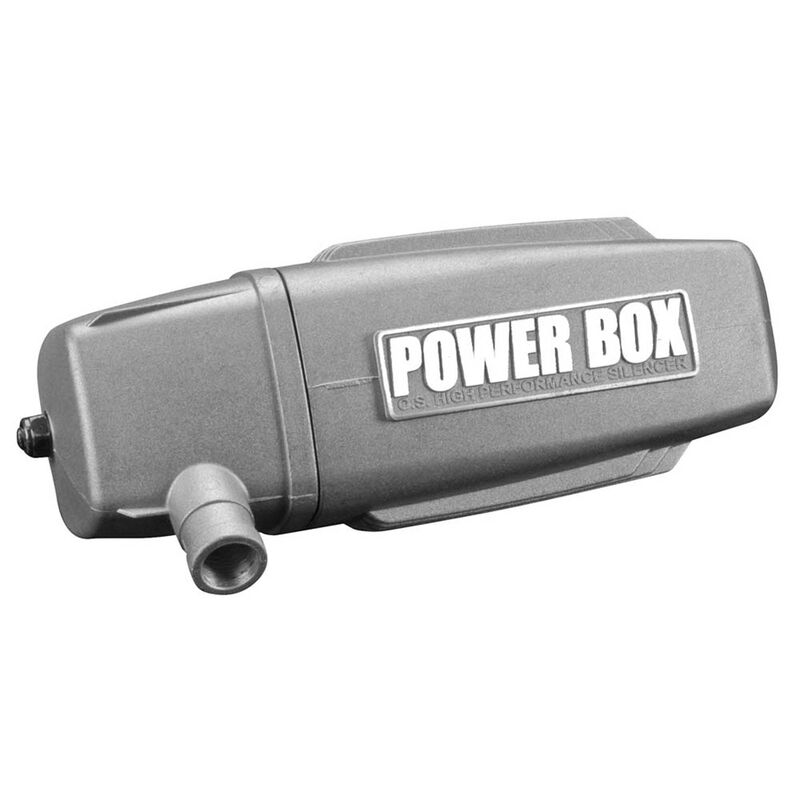 OS Engines Muffler Power Box: 120AX