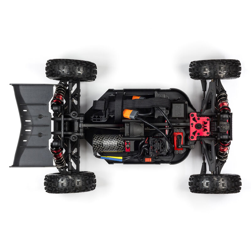 1/8 TYPHON 6S BLX 4WD Brushless Buggy with Spektrum RTR, Red/Grey