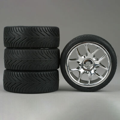 10-Spoke Chrome Wheel, Radial (4) 10-Spoke Chrome Wheel, Radial (4)