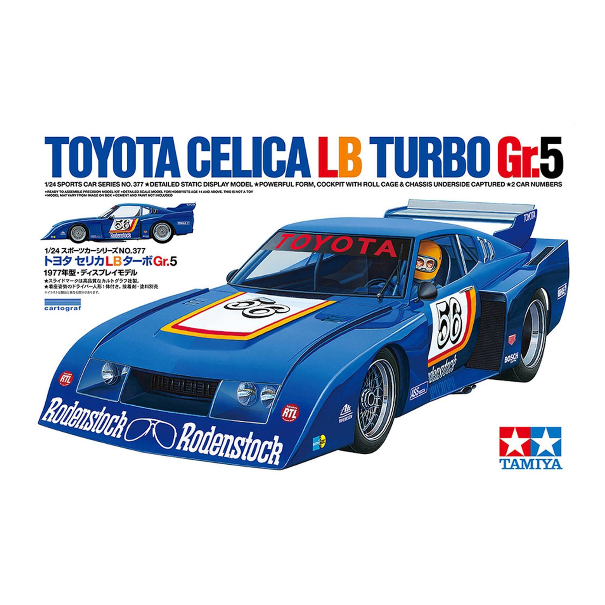Tamiya 1/24 Toyota Celica Lb Turbo Gr.5 | Horizon Hobby