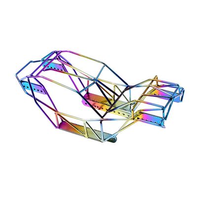 Olympus Titanium Rolling Cage, Rainbow: SCX24 Olympus Titanium Rolling Cage, Rainbow: SCX24