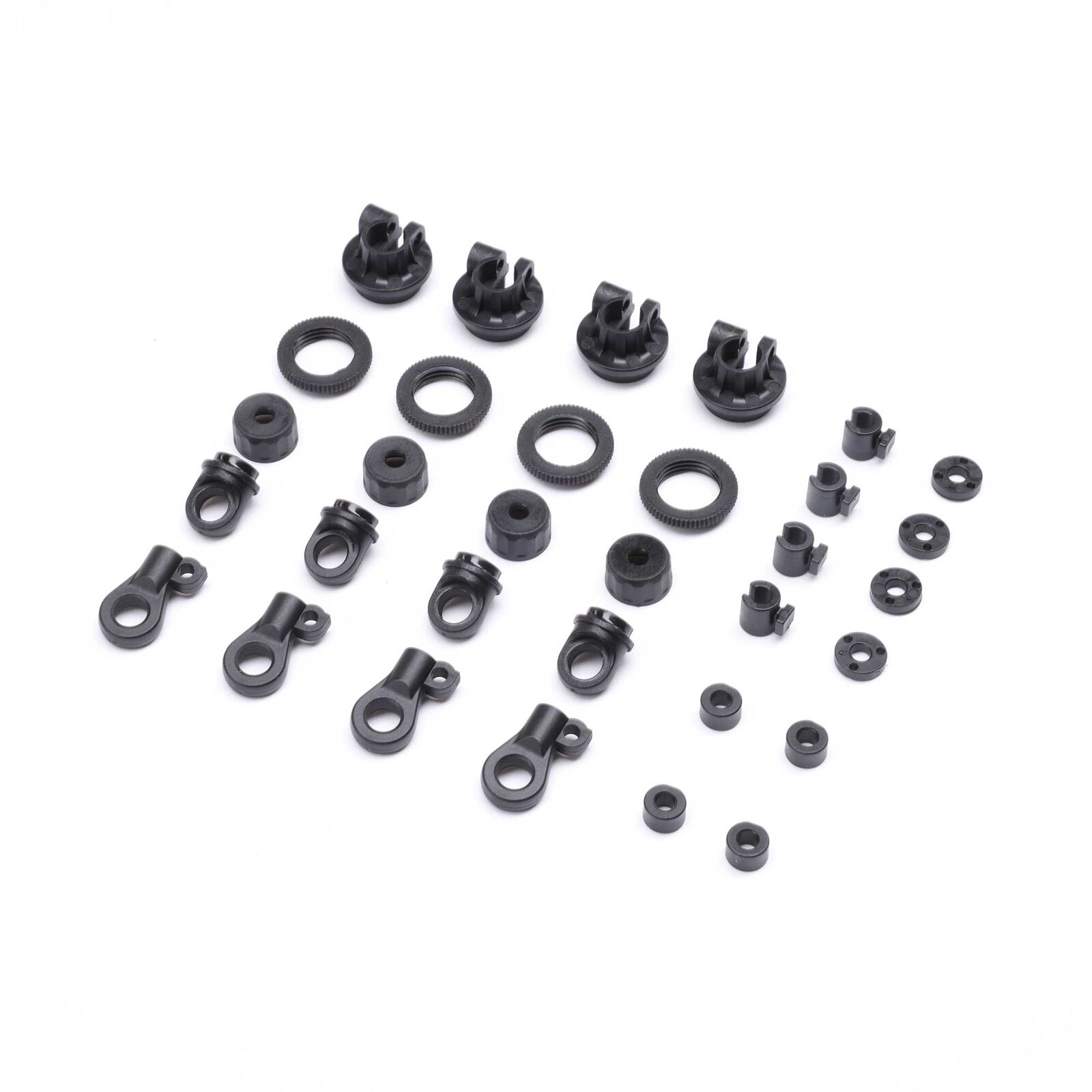 DSM Off-Road Slider Per Axial SCX10 III E Base Camp - Cursori Alti Neri 1:10
