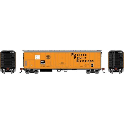 HO RND 50' Exterior Post Mechanical Reefer, PFE #350019 HO RND 50' Exterior Post Mechanical Reefer, PFE #350019