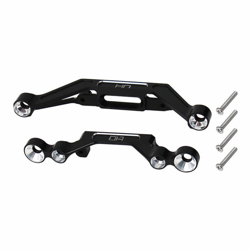 Aluminum Front & Rear LED Light Bucket Set, 1/30 Axial SCX30 K10