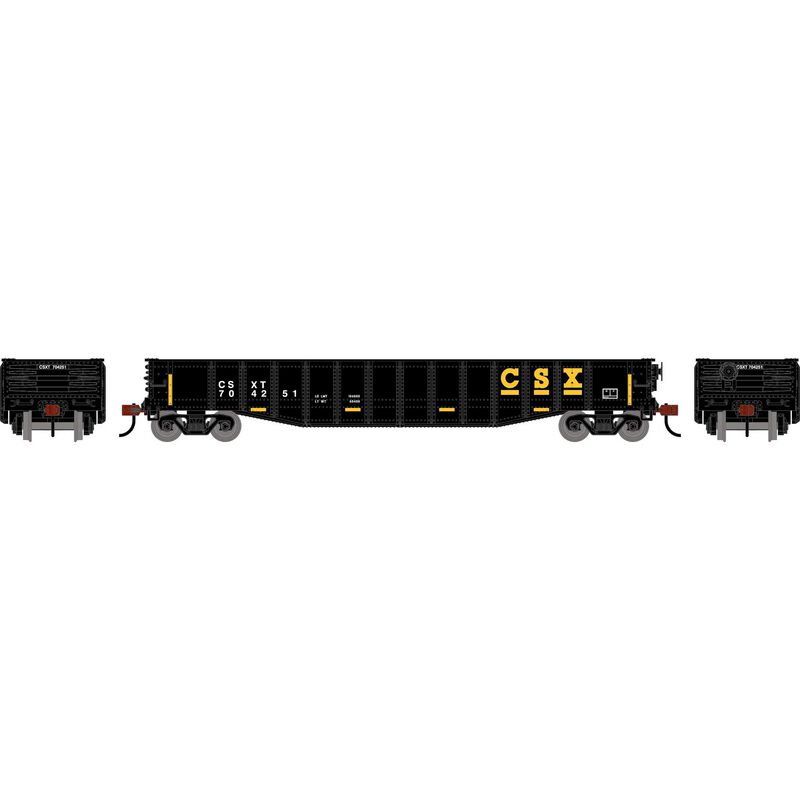 Roundhouse HO RND 50' Gondola, CSXT #704251