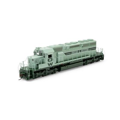 HO SD40-2 Locomotive with DCC & Sound, OWTX #9950 HO SD40-2 Locomotive with DCC & Sound, OWTX #9950