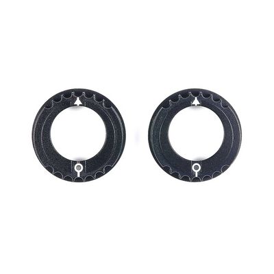 Aluminum Differential Holders, 0.8mm Offset (2) Aluminum Differential Holders, 0.8mm Offset (2)