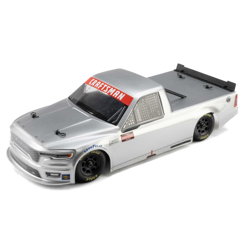 1/12 Pre-Cut 2026 Ram 1500 Truck Clear Body: Losi NASCAR