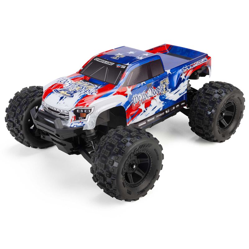 Pro-Line Racing 1/16 Pre-Cut/Pre-Painted Brute America 250 Body: Traxxas Mini Maxx