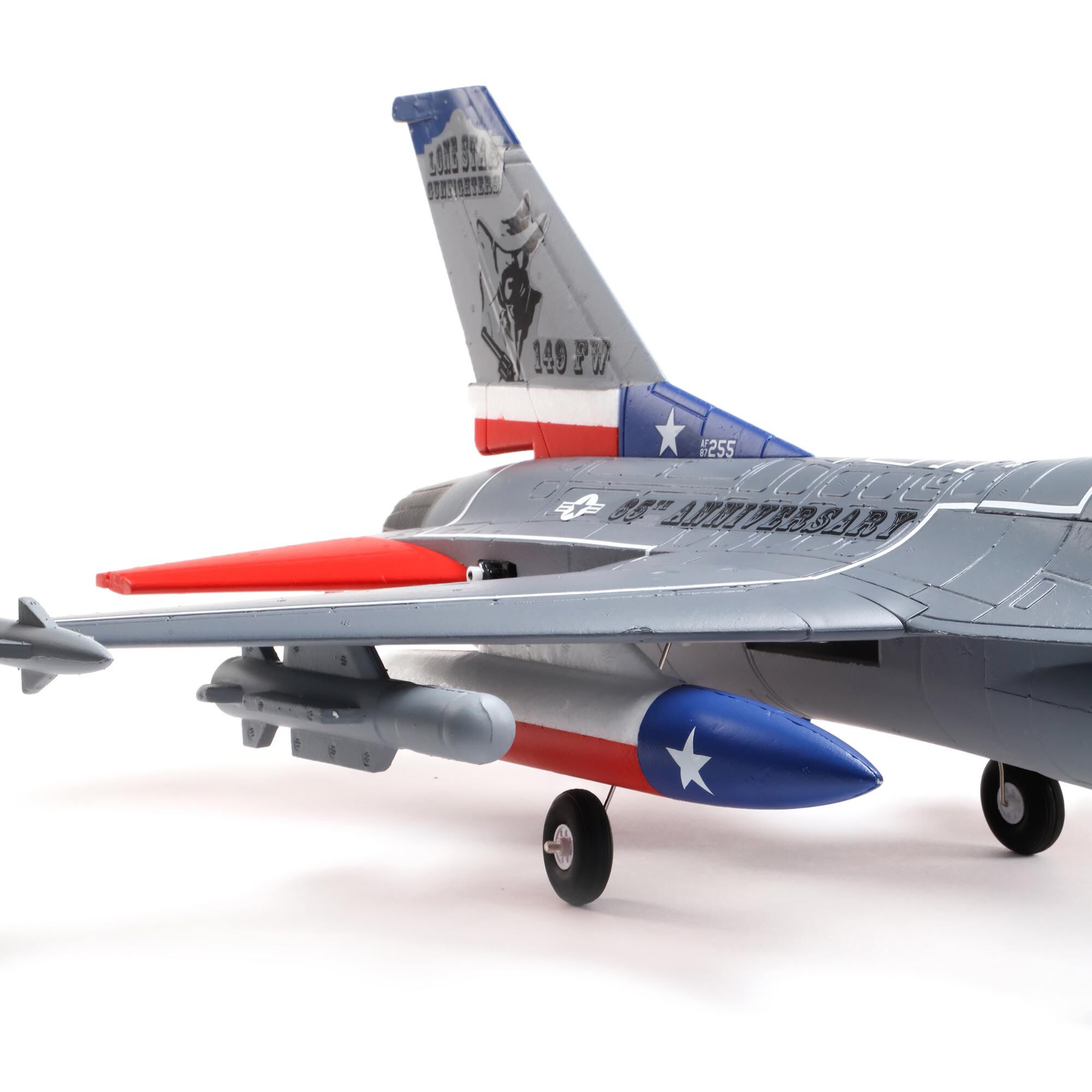 E-Flite Ventral Fins Für F-16 Falcon 64mm EDF – Ersatzflossen Aus Kunststoff