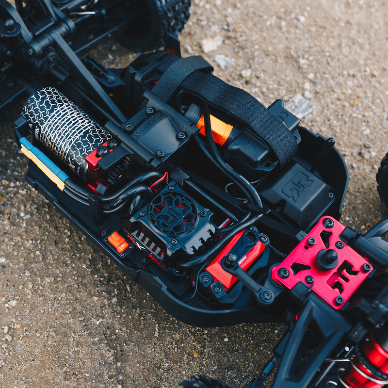 1/8 TYPHON 6S BLX 4WD Brushless Buggy with Spektrum RTR, Red/Grey