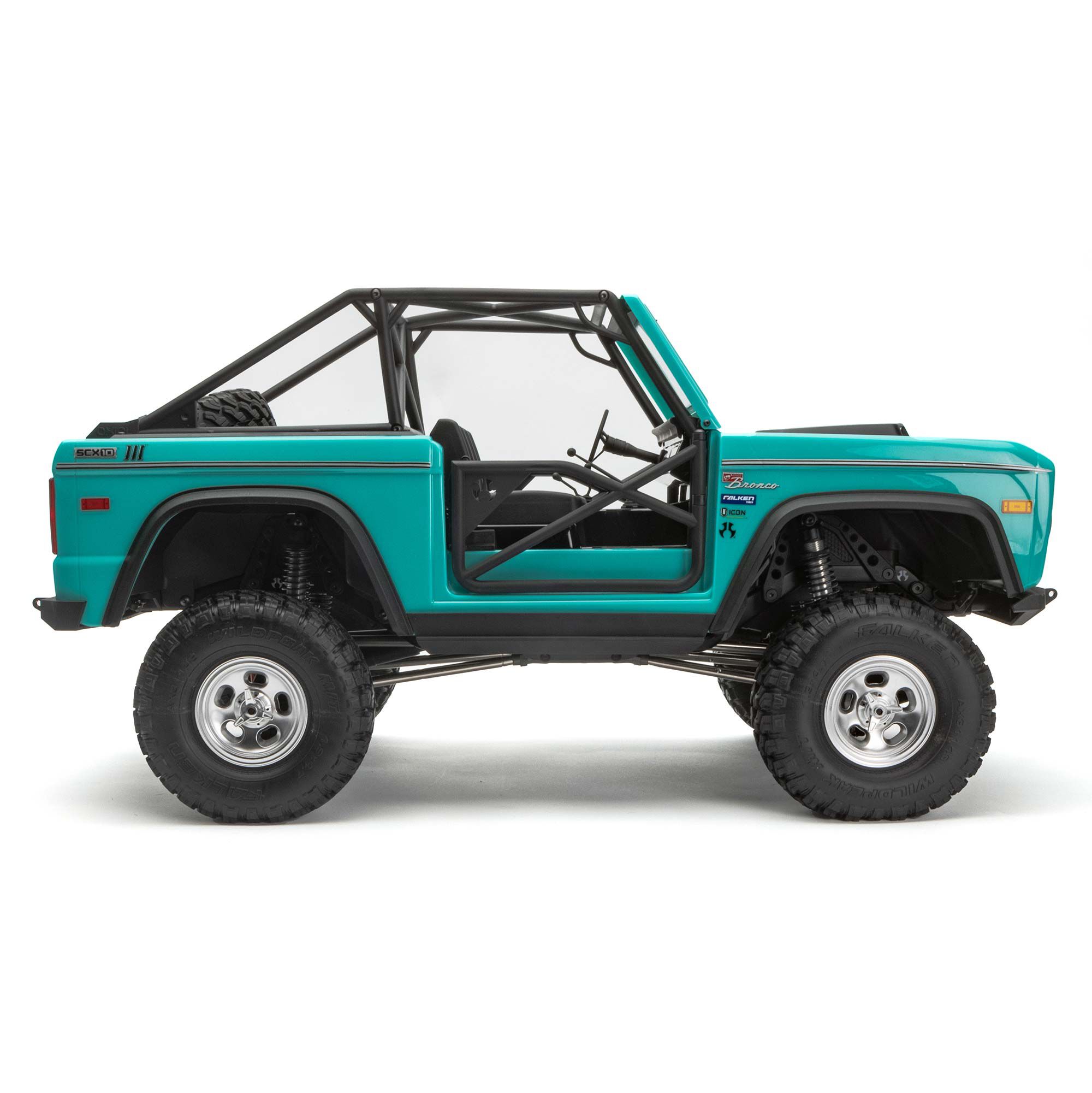 Axial 1/10 SCX10 III Early Ford Bronco 4X4 RTR, Turquoise Blue | Horizon  Hobby