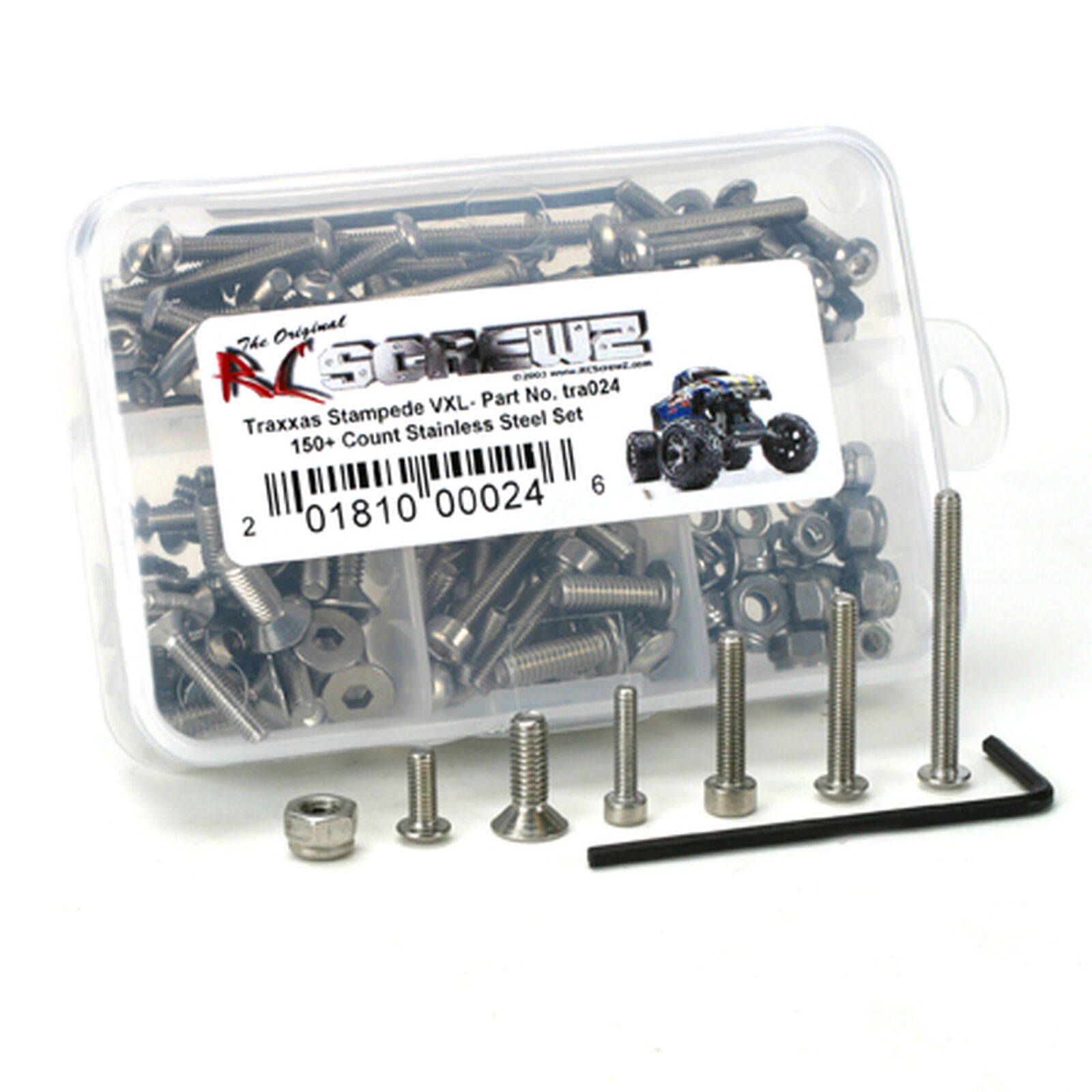 RC Screwz Traxxas Stampede VXL Screw Set Horizon Hobby