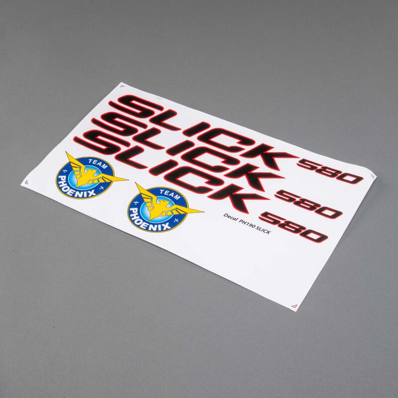 Decal Sheet: Slick Aerobat EP 1.20-20cc ARF 67" Decal Sheet: Slick Aerobat EP 1.20-20cc ARF 67"
