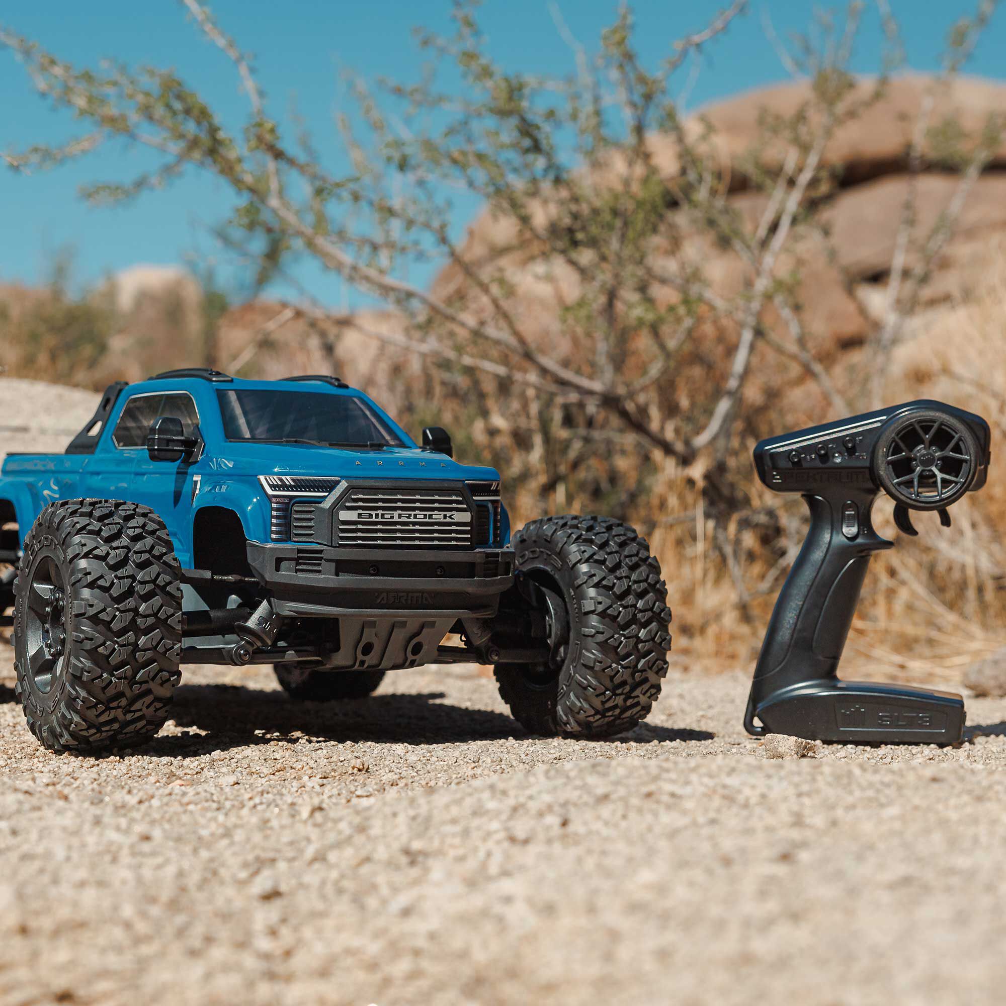 �˾���ũ ARA4312V4T3 [ARRMA] 1/10 BIG ROCK 223S DSC 4X4 RTR �귯������ ���� Ʈ��, �Ķ��� 8