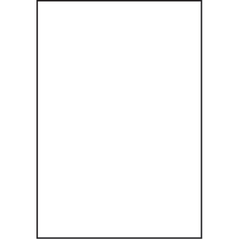 Styrene Sheets, White, .030 x 7.6" x 11" (4)