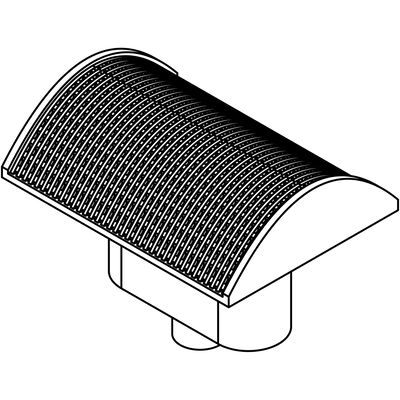 HO Spark Arrestor Curved Top (6) HO Spark Arrestor Curved Top (6)