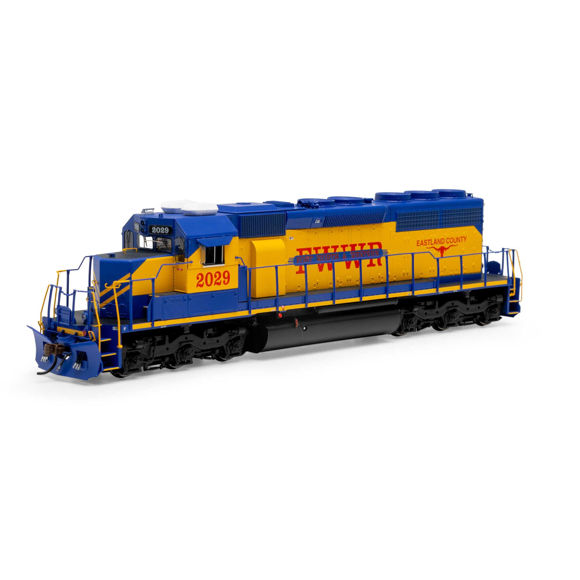 Athearn HO SD40 Locomotive with DCC & Sound, FWWR #2029