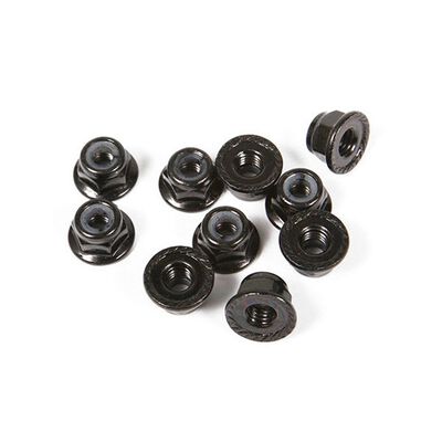 4mm Flanged Wheel Lock Nuts (10) 4mm Flanged Wheel Lock Nuts (10)