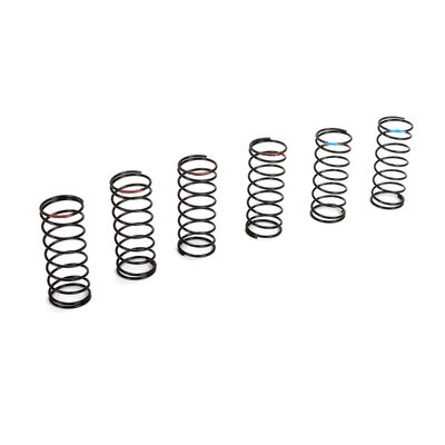 Front Spring Set, Hard (3 pair): 22T/SCT/ 22-4/SCTE with 22 Shock Conversion Front Spring Set, Hard (3 pair): 22T/SCT/ 22-4/SCTE with 22 Shock Conversion
