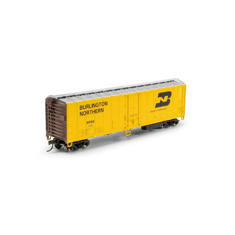 Roundhouse HO 50' Smooth Side Mechanical Reefer, WFMX #138 Roundhouse HO 50' Smooth Side Mechanical Reefer, WFMX #138