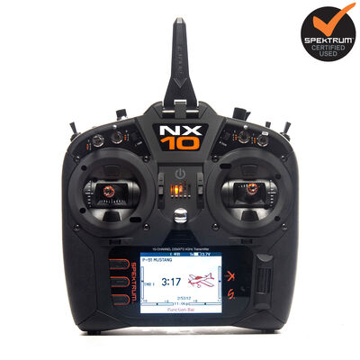 NX10 10-Channel DSMX Spektrum Certified Transmitter Only NX10 10-Channel DSMX Spektrum Certified Transmitter Only