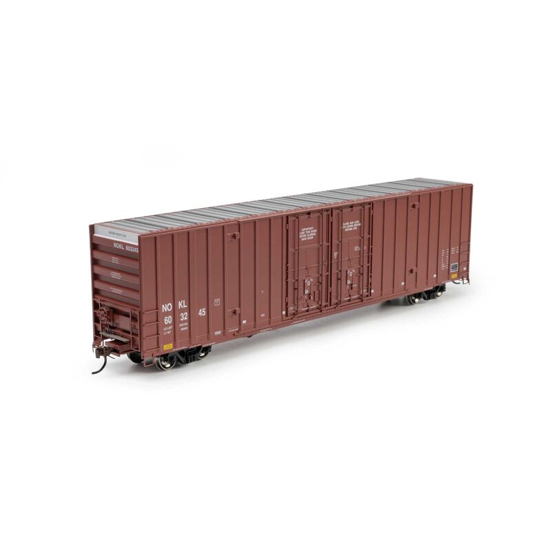 Athearn HO ATH 60' Gunderson High Cube Double Door Box Car, NOKL #603245 Athearn HO ATH 60' Gunderson High Cube Double Door Box Car, NOKL #603245