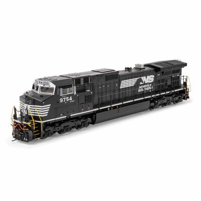 HO GE Dash 9-40CW Locomotive with DCC & Sound, NS #9754 HO GE Dash 9-40CW Locomotive with DCC & Sound, NS #9754