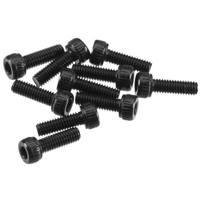 Cap Head 2.6x8mm Black (10) Cap Head 2.6x8mm Black (10)